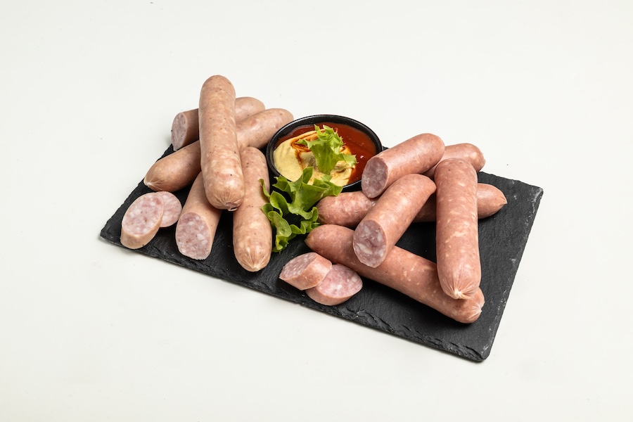 Grillkolbászok (klasszikus, sajtos)